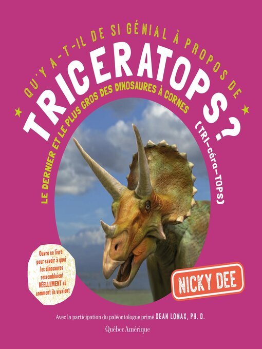 Title details for Triceratops by Nicky Dee - Available